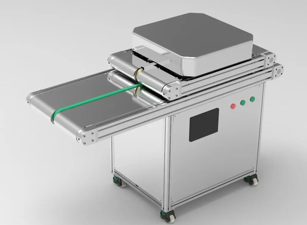 Professional tobacco leaf shaping machine - Industrial cigar manufacturing equipment for flattening dried tobacco leaves